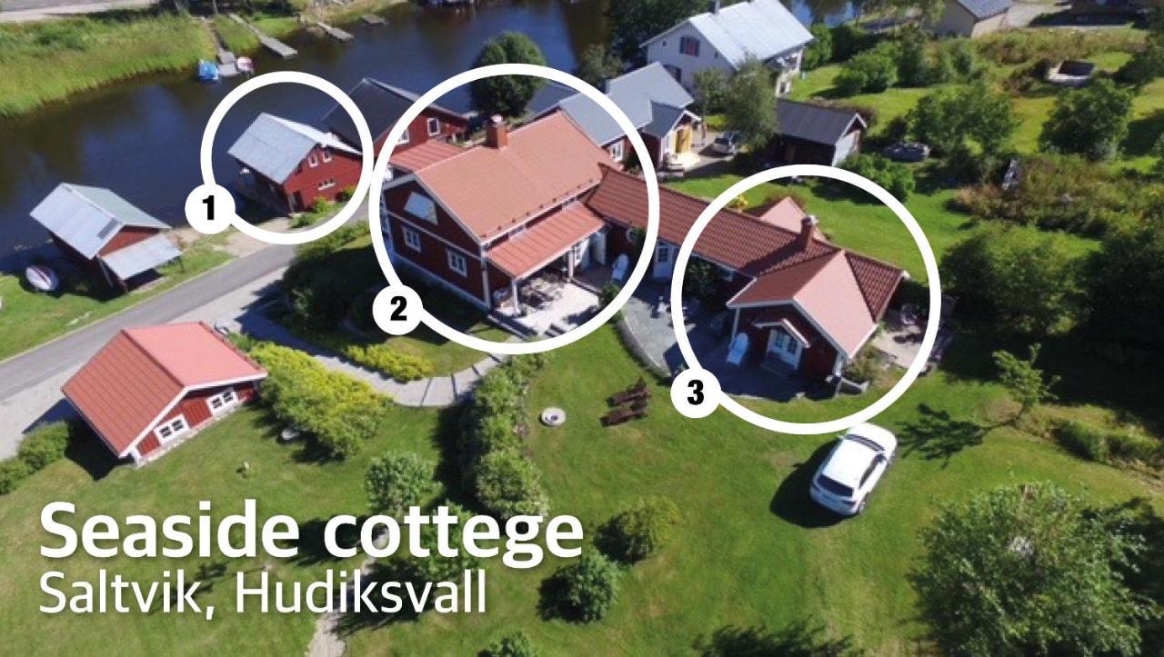 Seaside Cottage Nr 3, Saltvik Hudiksvall Eksteriør billede